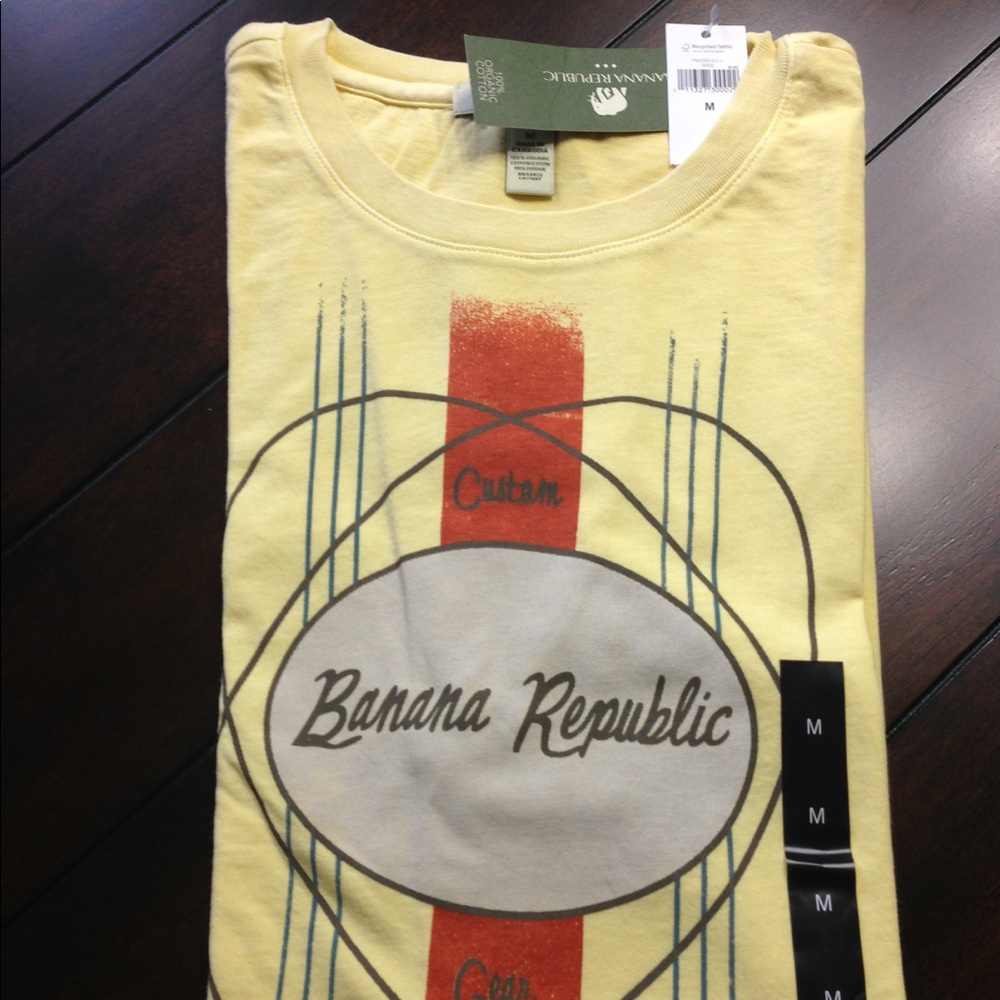 Banana Republic Organic Cotton Crew Neck Tees